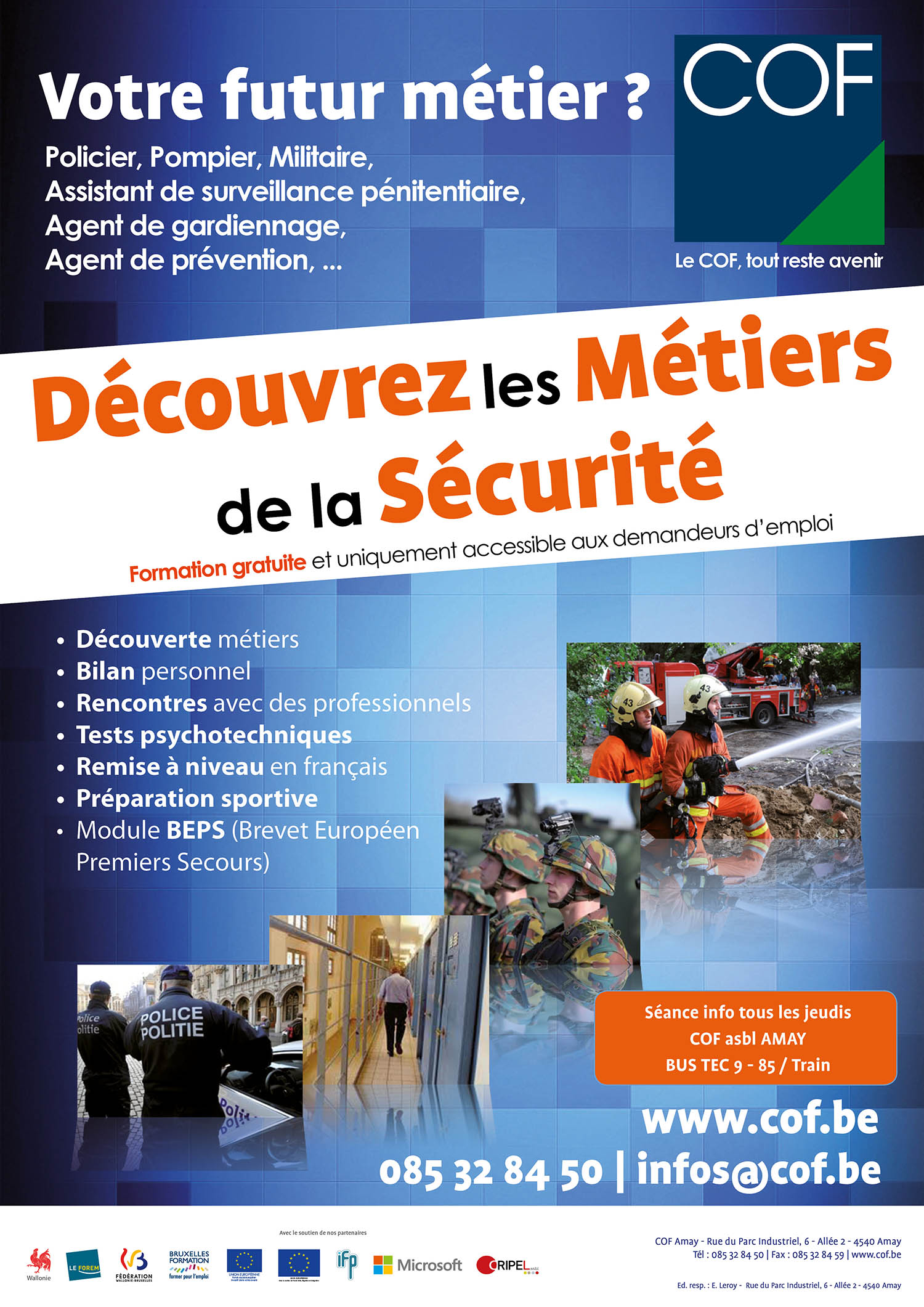 Découvrez les Métiers de la Sécurité
